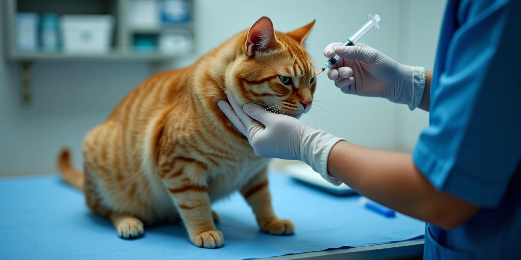 Мать-кошка кормит котят молоком, передавая пассивный иммунитет